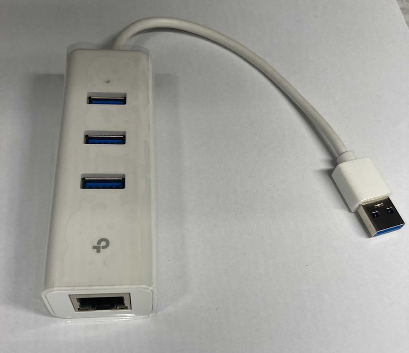 Мережевий Gigabit Ethernet адаптер і 3-порт. USB 3.0 хаб TP-LINK EU330