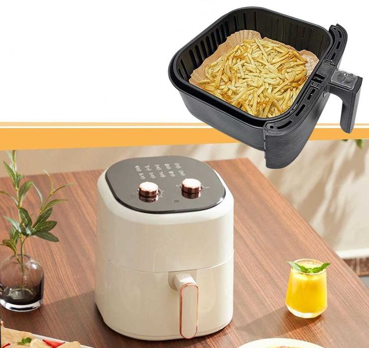 100x Papierowe wkłady do frytkownicy beztłuszczowej Air Fryer 1#
