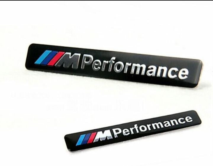 Emblemas BMW Mperformance Motorsport pack ///M