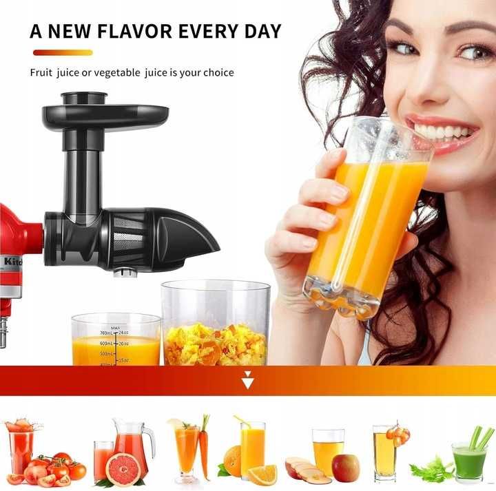 A273 Przystawka Wyciskarka Soków Kompatybilna Z KITCHEN AID - ZESTAW