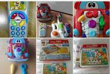 Brinquedos didáticos bebé  Chicco, Fisher Price, Clementoni