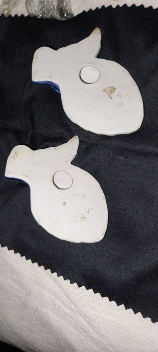 Ananás de louça para pendurar quadros ou panos