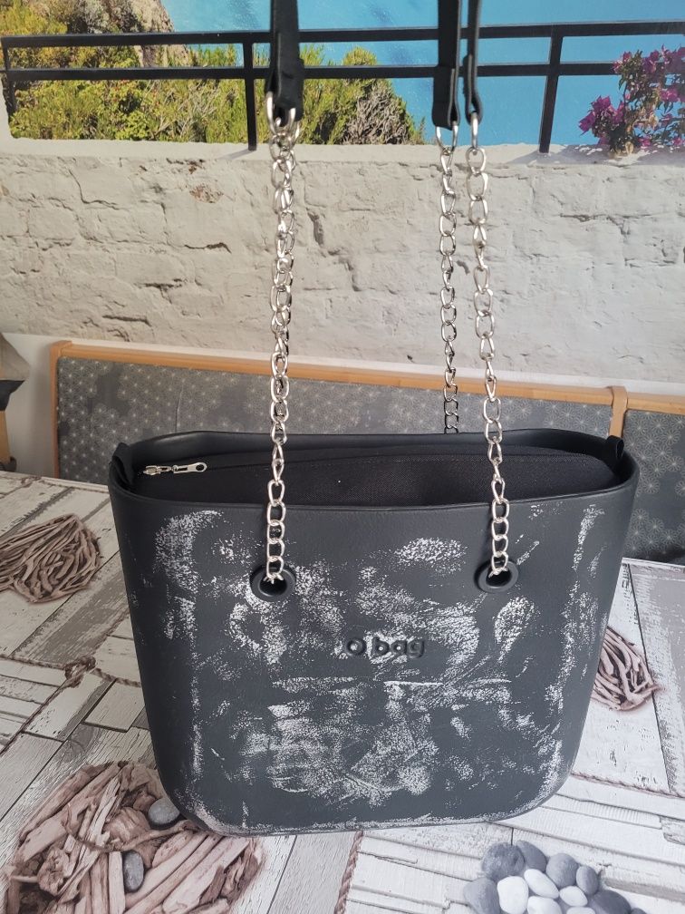 Obag mini Nero - Argento