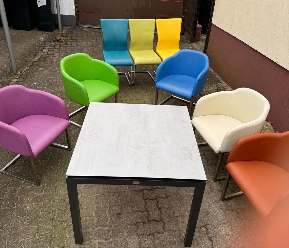 Stol Stern plus kolorowe Fotele polecam Zestaw