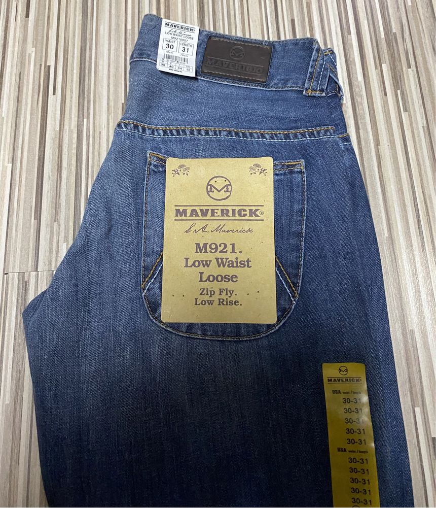 Spodnie dzwony damskie jeans 30/31 pas 80 cm komplet 2 sztuki Lee nowe