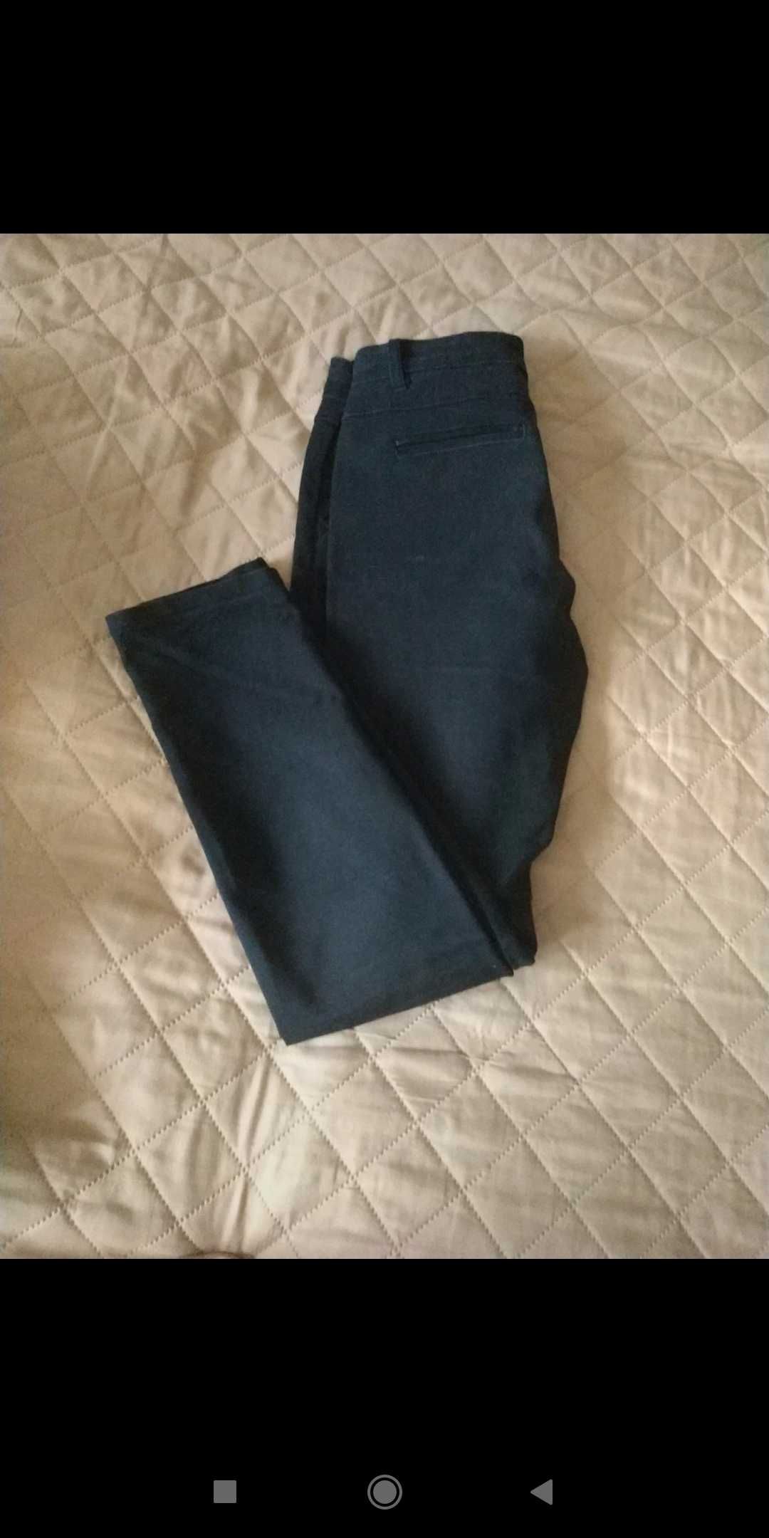 Czarne spodnie eleganckie