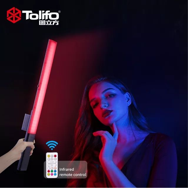 Bastão lâmpada foto e vídeo led light stick st-20RGB 6000k SELADO