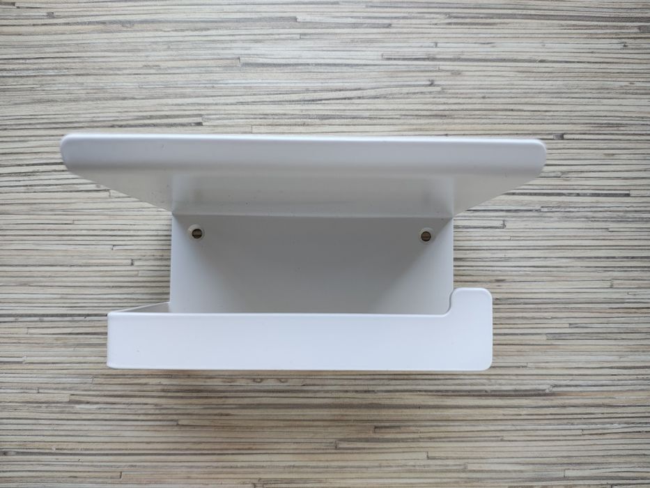 Uchwyt na papier toaletowy z półką