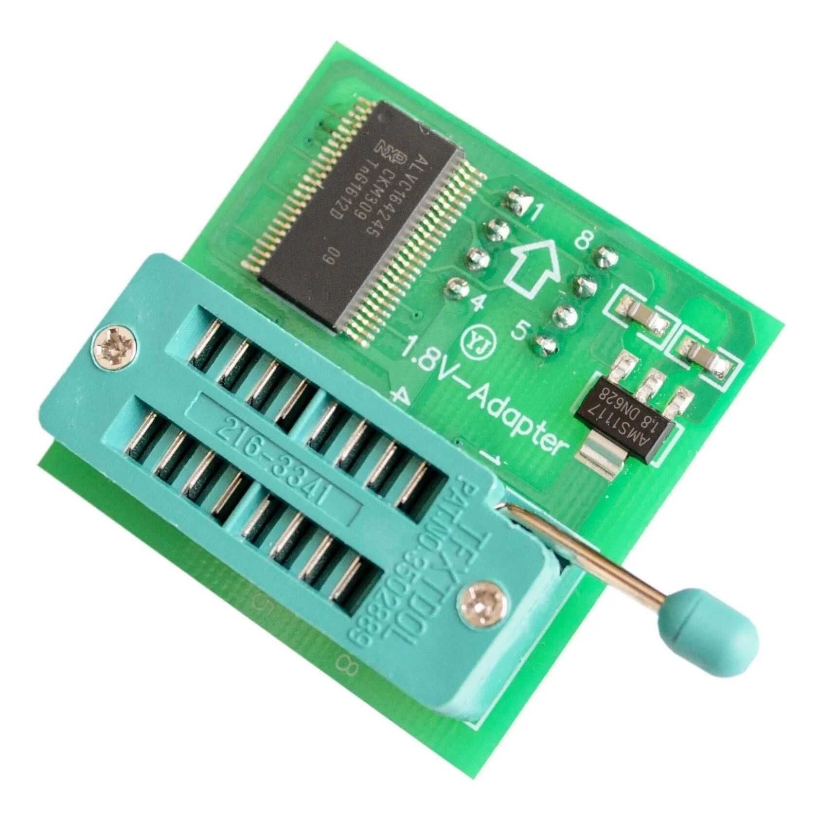 CH341 programator USB moduł + SOIC8 klip na Bios - nowy
+ adapter 1.8V