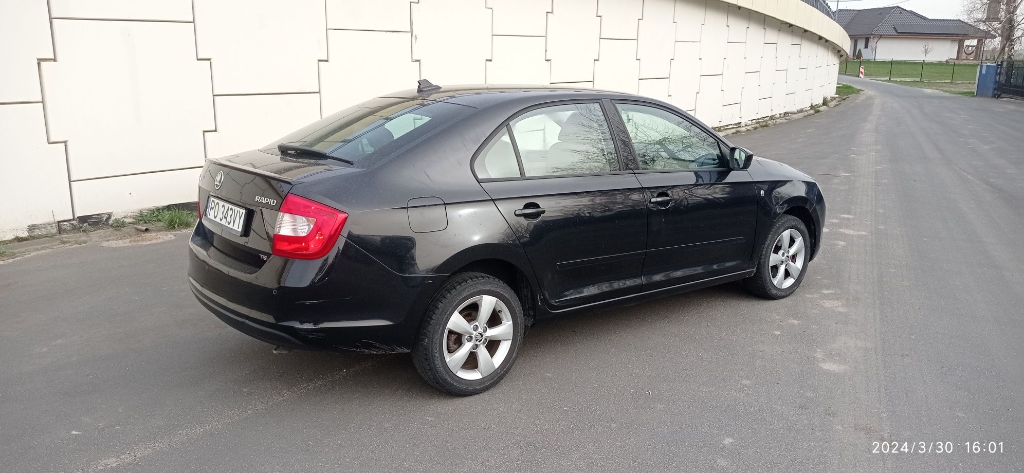 Skoda Rapid 1.4 TSI DSG uszkodzony