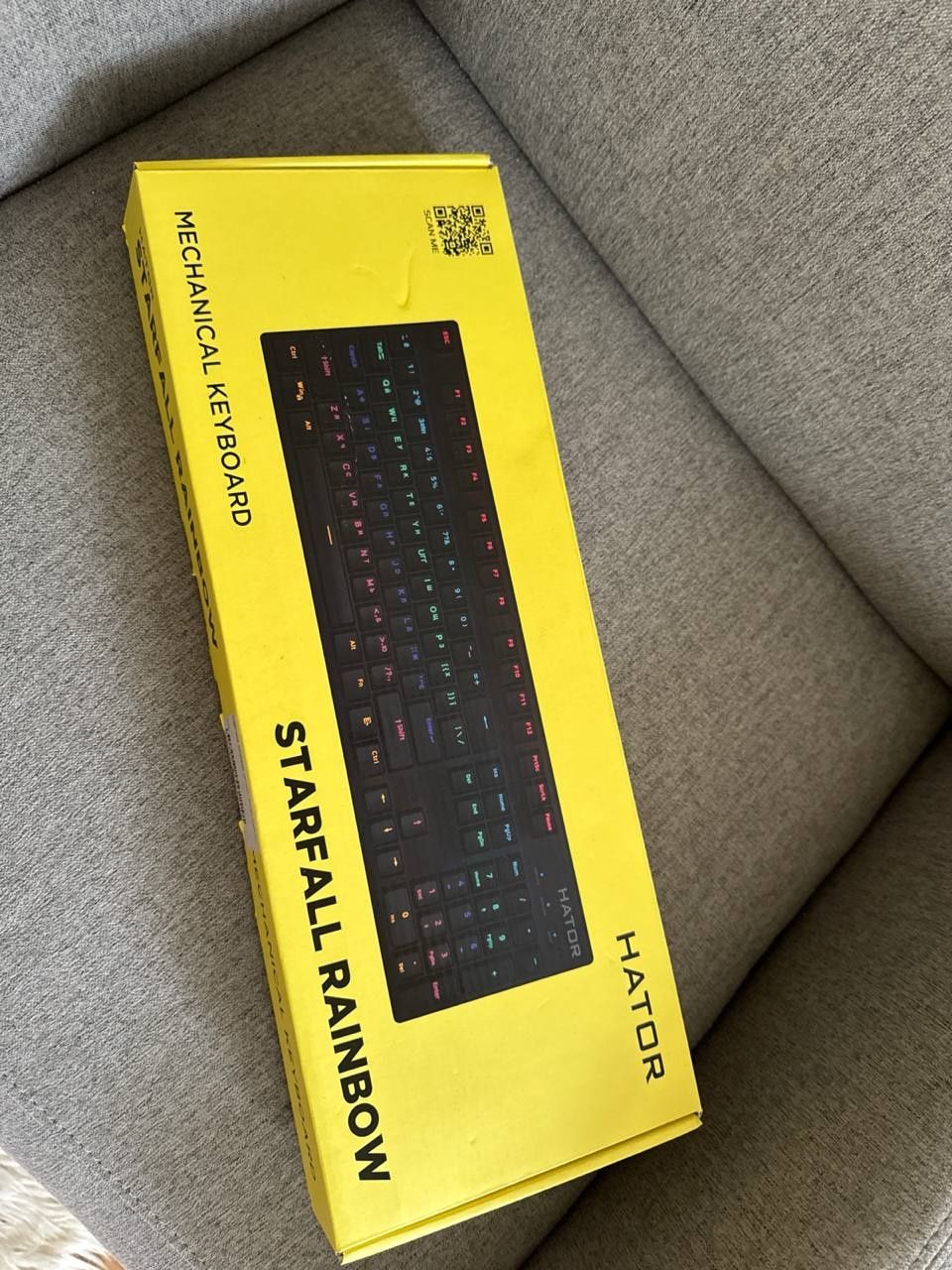 Клавиатура HATOR механическая , радужная RGB