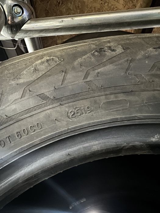 Шины б.у 235 60 R16 Nokian Tyres Nordman 7 SUV 104T 4 шт шип