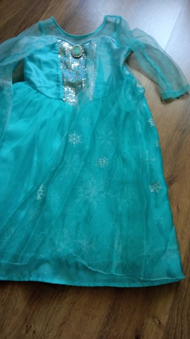 Suknia ELSA elza kraina lodu na bal H&m