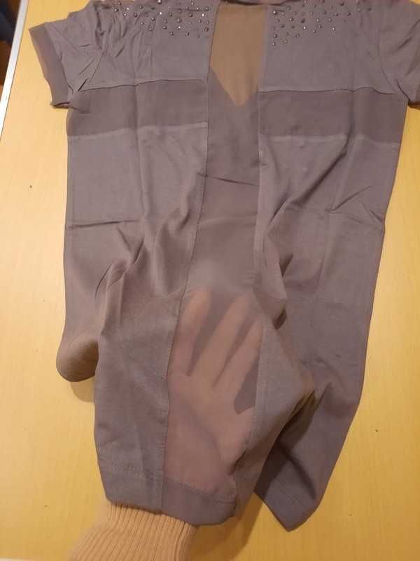 Bluzka Twin Set z krzysztalami i ćwiekami, rozm. S