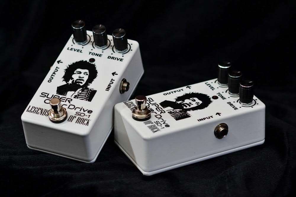 Boss Super Overdrive SD-1 модифицированный