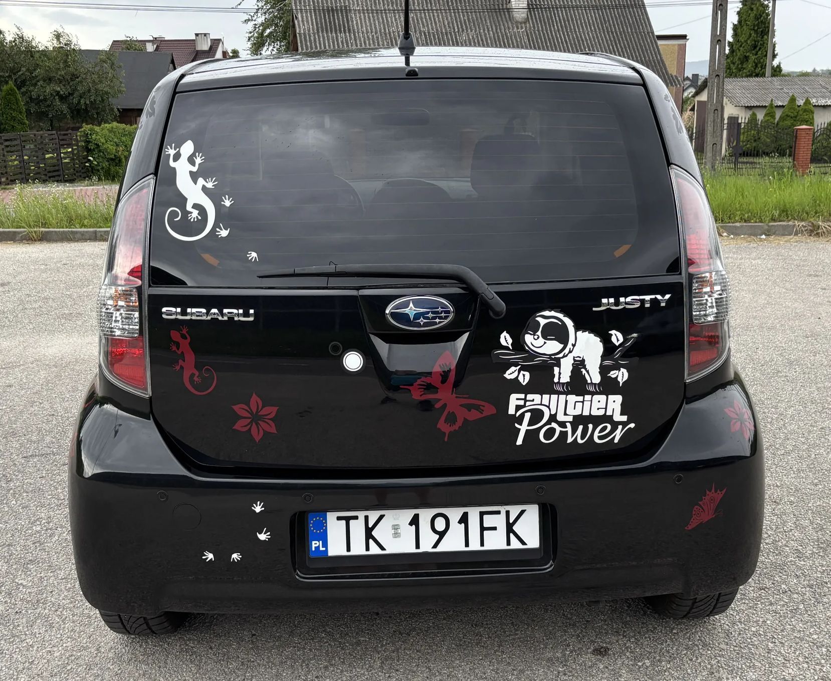 Daihatsu Sirion Subaru JUSTY Piękny Jak NOWY Oryginalny lakier, Alu-felgi. ZERO RDZY