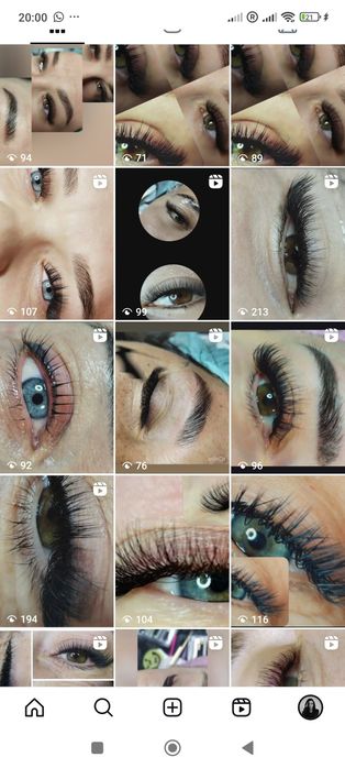 Вул.Київська.Нарощення вій та ламінування вій і брів