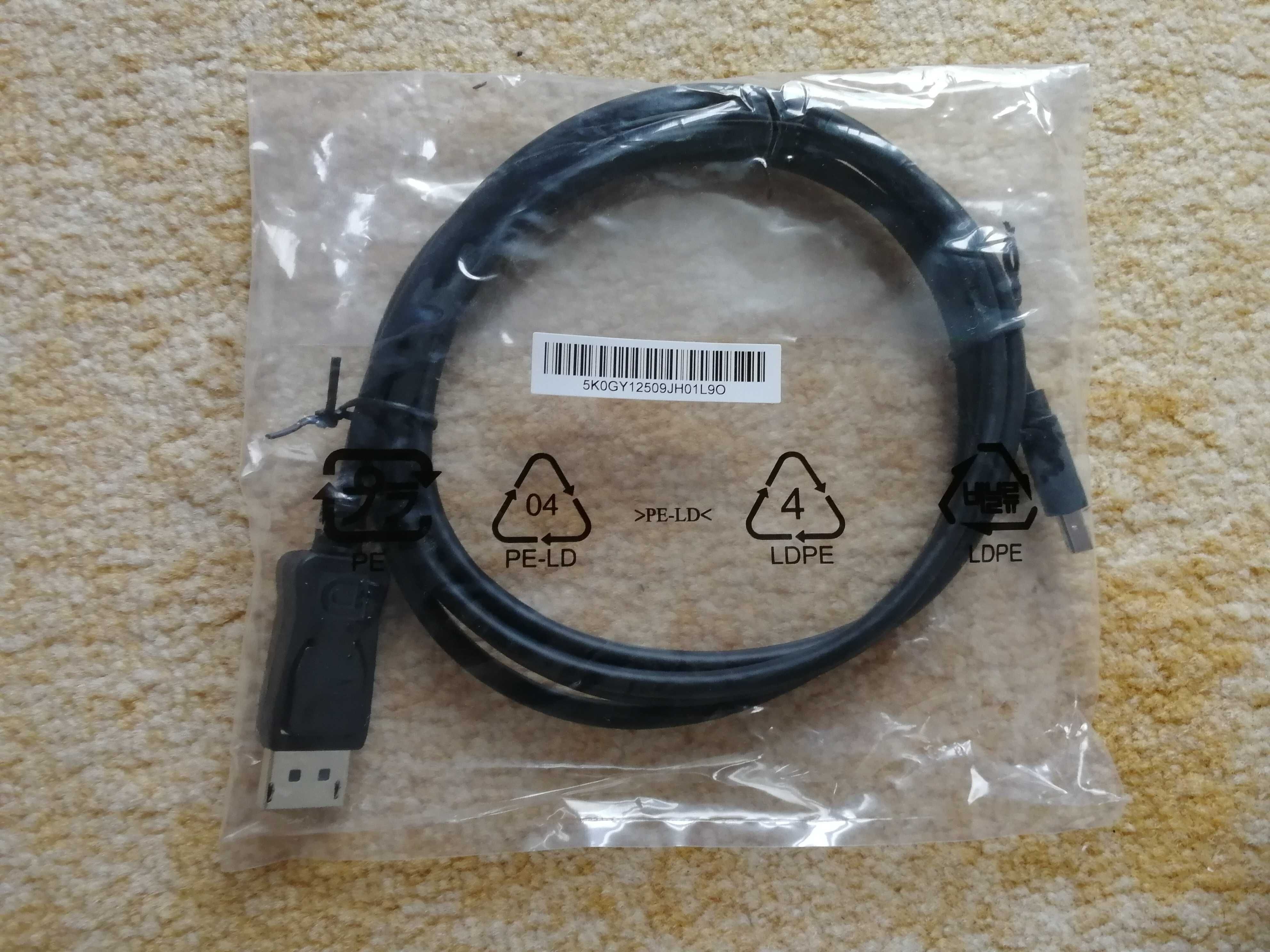 Kabel DisplayPort - mini DisplayPort 1,5m