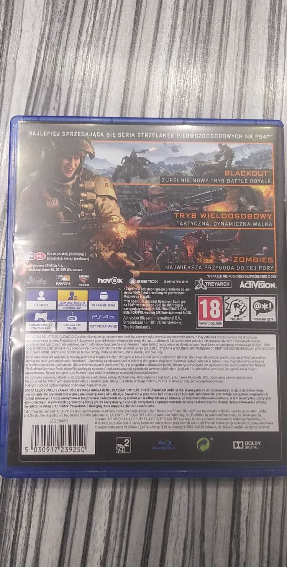 Call of Duty Black Ops Ps4