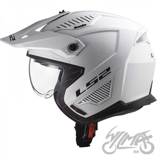 KASK LS2 OF606 DRIFTER biały połysk rozmiar L lub XXL  Nowość 3w1