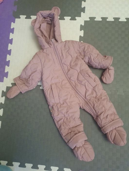 Зимовий комбінезон для дівчинки 80