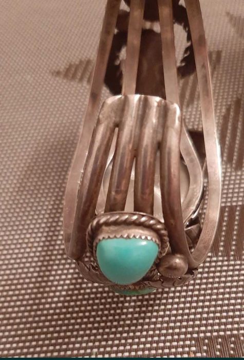 Zegarek na rękę Gruen na  srebrnej  branzolecie