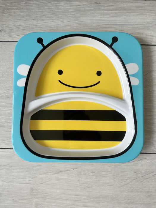 Нова Тарілка для малюка Skip Hop Zoo Little Kid Bowl, Bee!
