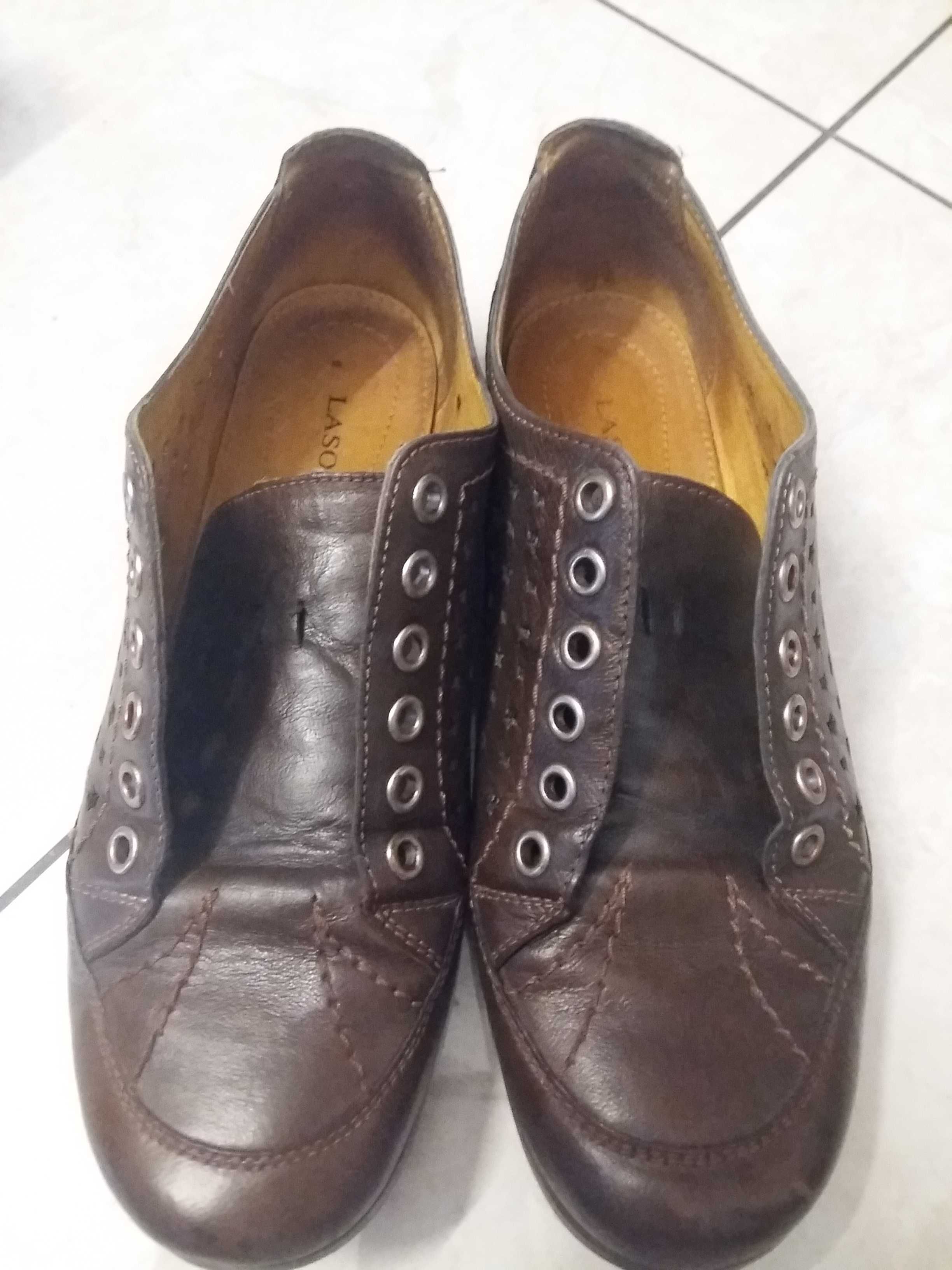 Buty damskie sznurowane