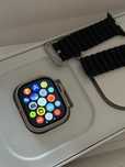 apple watch ultra 2 49mm titanium case black ocean band