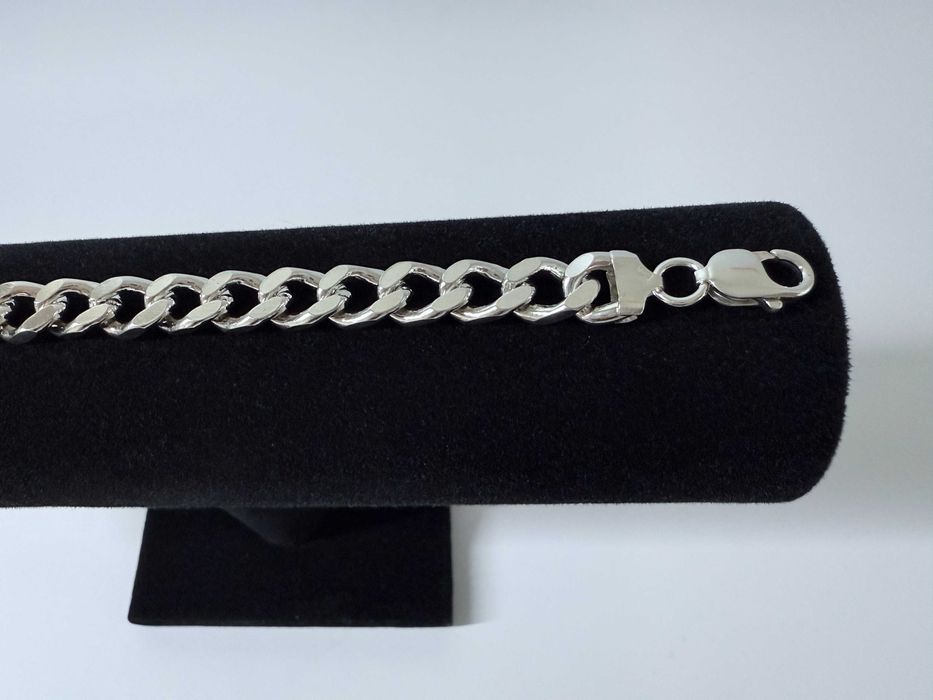 Srebrna Bransoletka splot Pancerka 21,5 CM 41 GRAM ! PR. 925 Okazja !