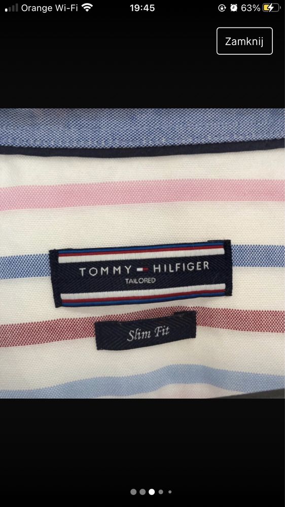 Tommy hilfiger XL/xxl koszula męska