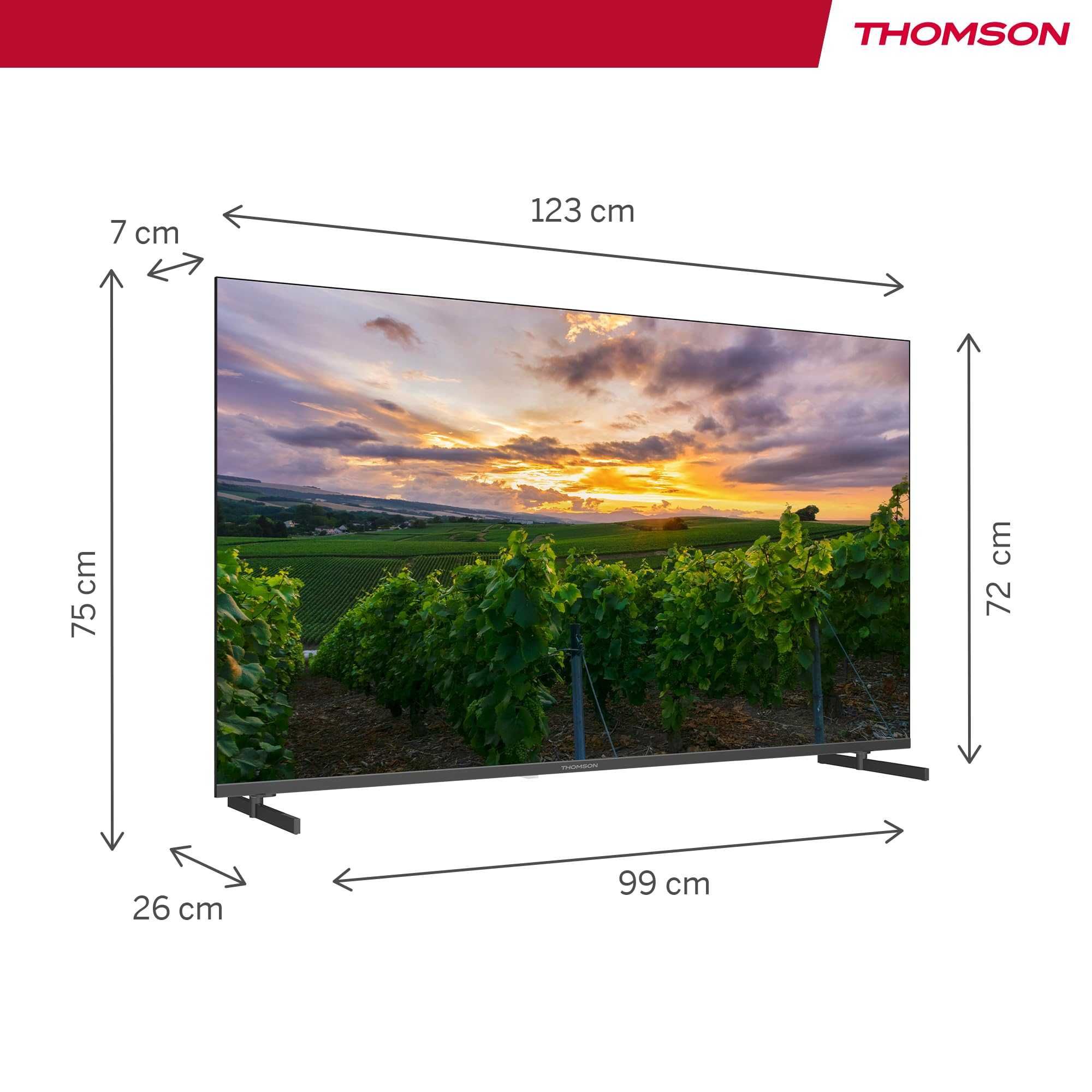 Скидка! Телевизор 55" Thomson 55QA2S13 (4K Android TV Bluetooth T2/S2)