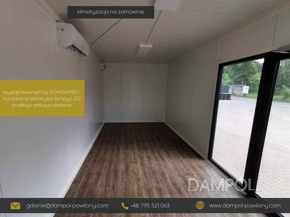 nowoczesny pawilon 8x3/handlowy, biurowy, gastronomia, domek /GDANSK