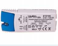 Transformator elektroniczny 230V 11,5V 0 - 105 W Zamel ETZ105
