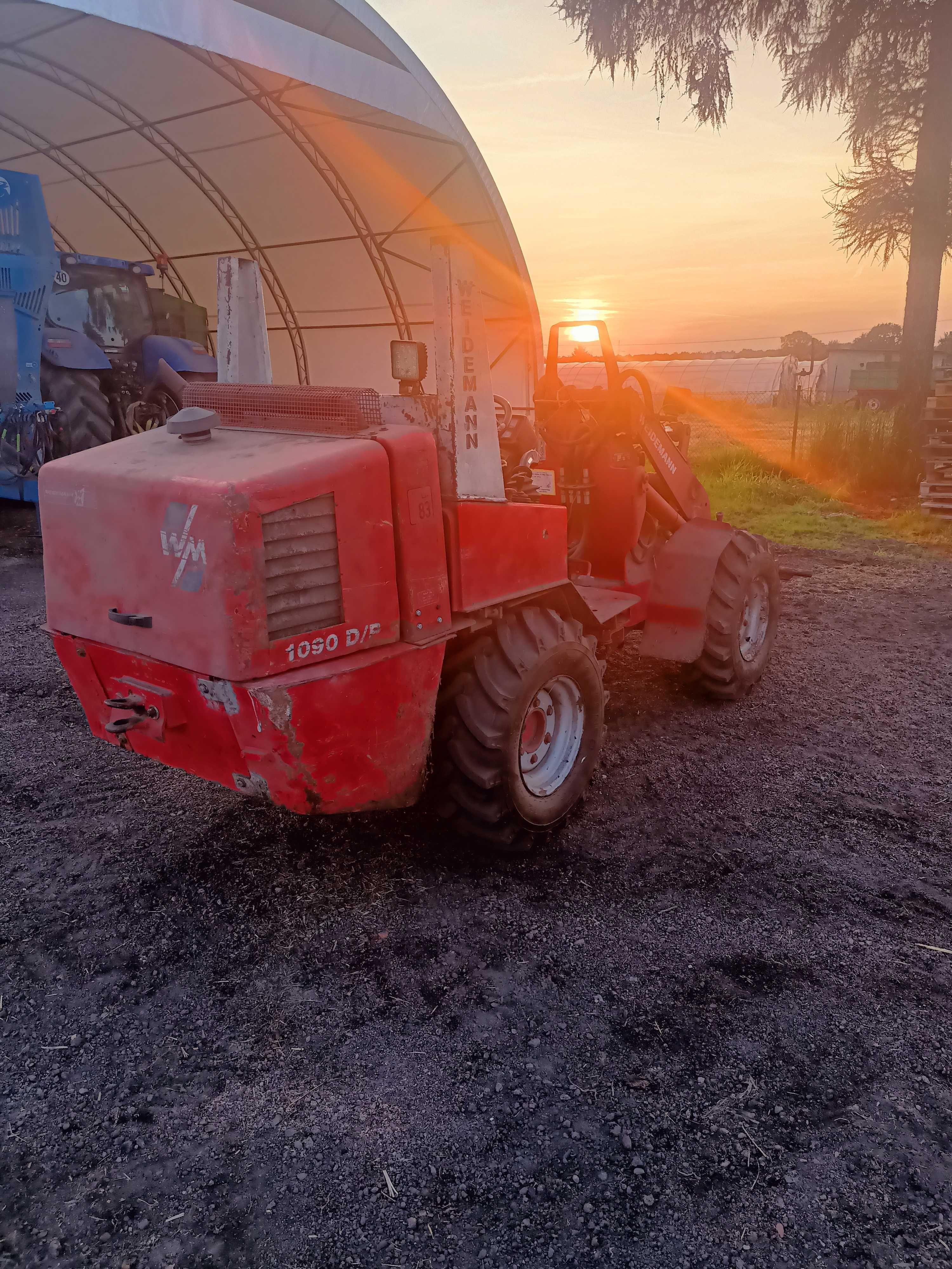 Ładowarka weidemann 1090d/p mini ładowarka