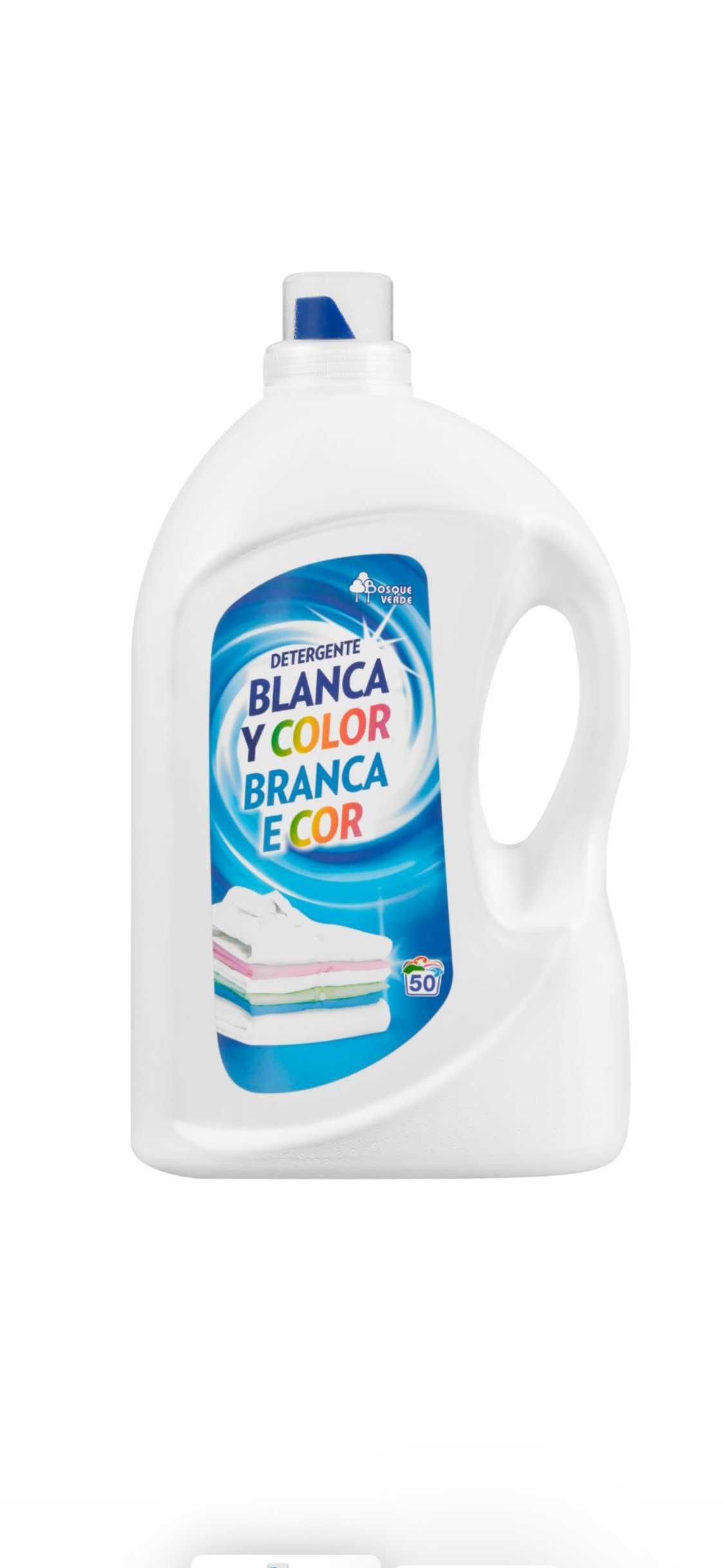 Płyn detergent do prania ubrań białych i kolorowych.3L/50 Bosque Verde