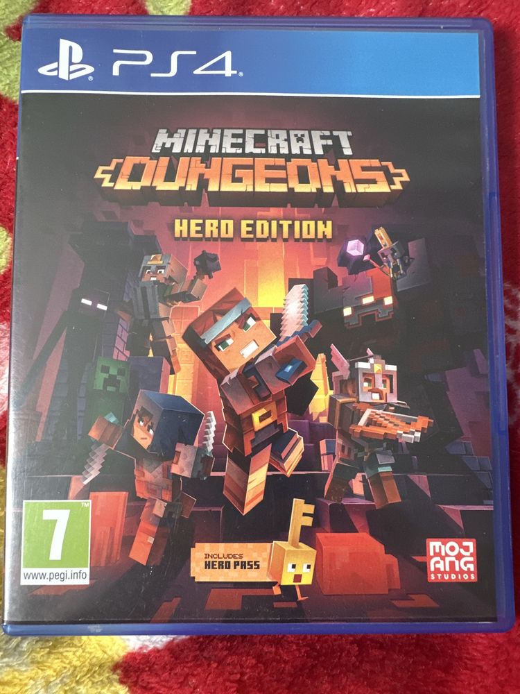 Minecraft dungeons na ps4