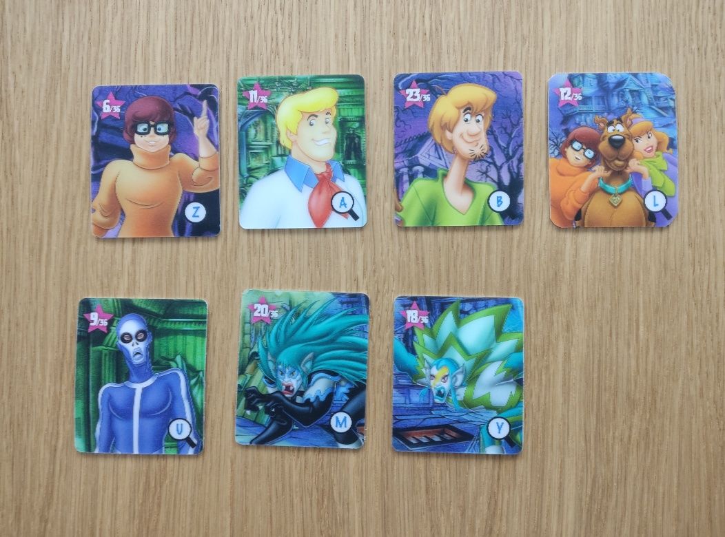 Sprzedam karty Scooby-Doo Piotr i Paweł