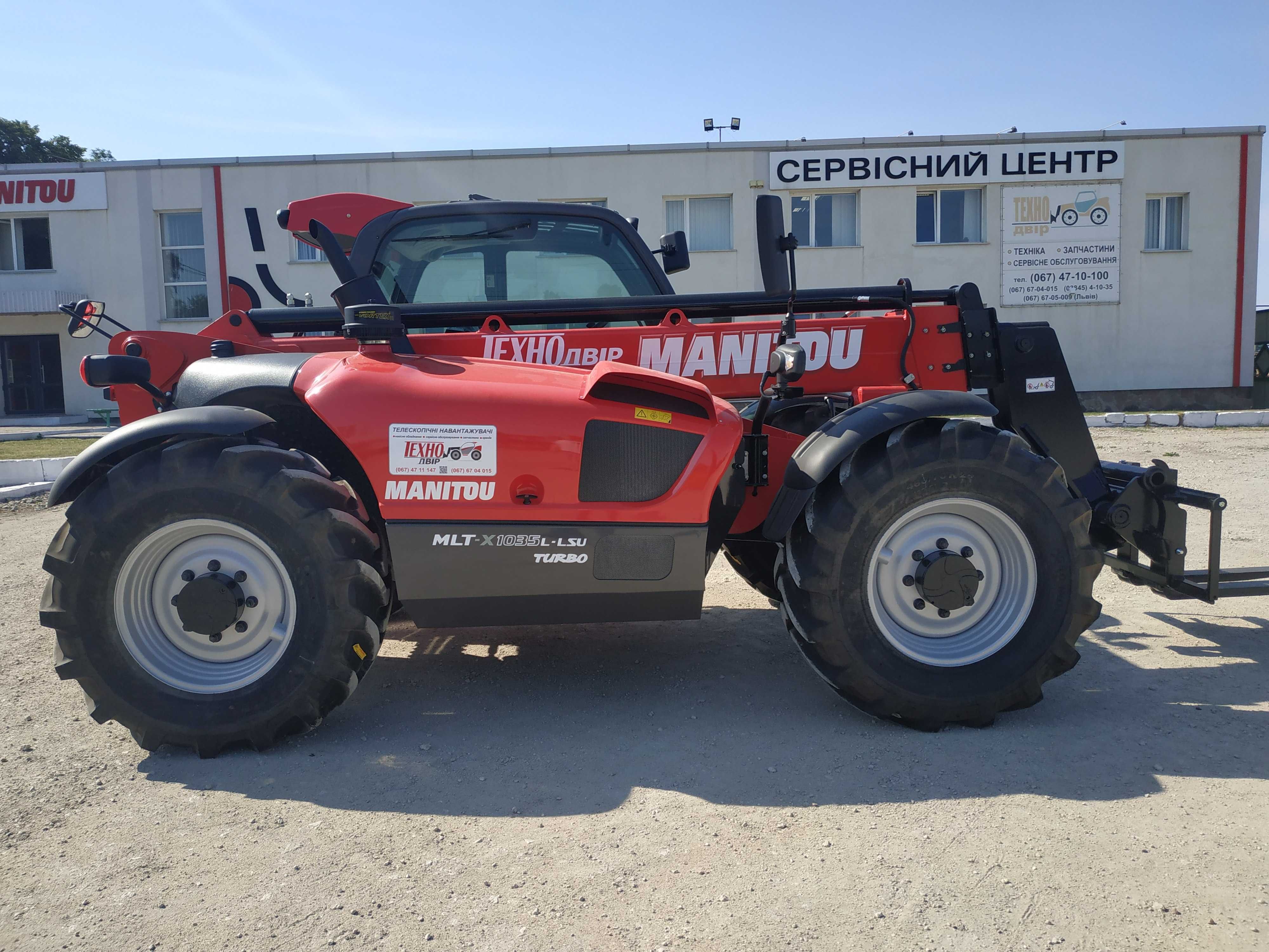 Новый Телескопический погрузчик MANITOU MLT-Х 1035 Ціна з ПДВ