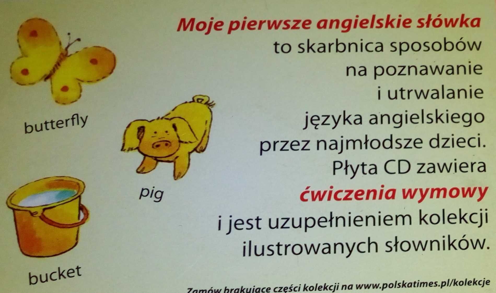 Język angielski dla dzieci 5-9 lat płyta do nauki języka