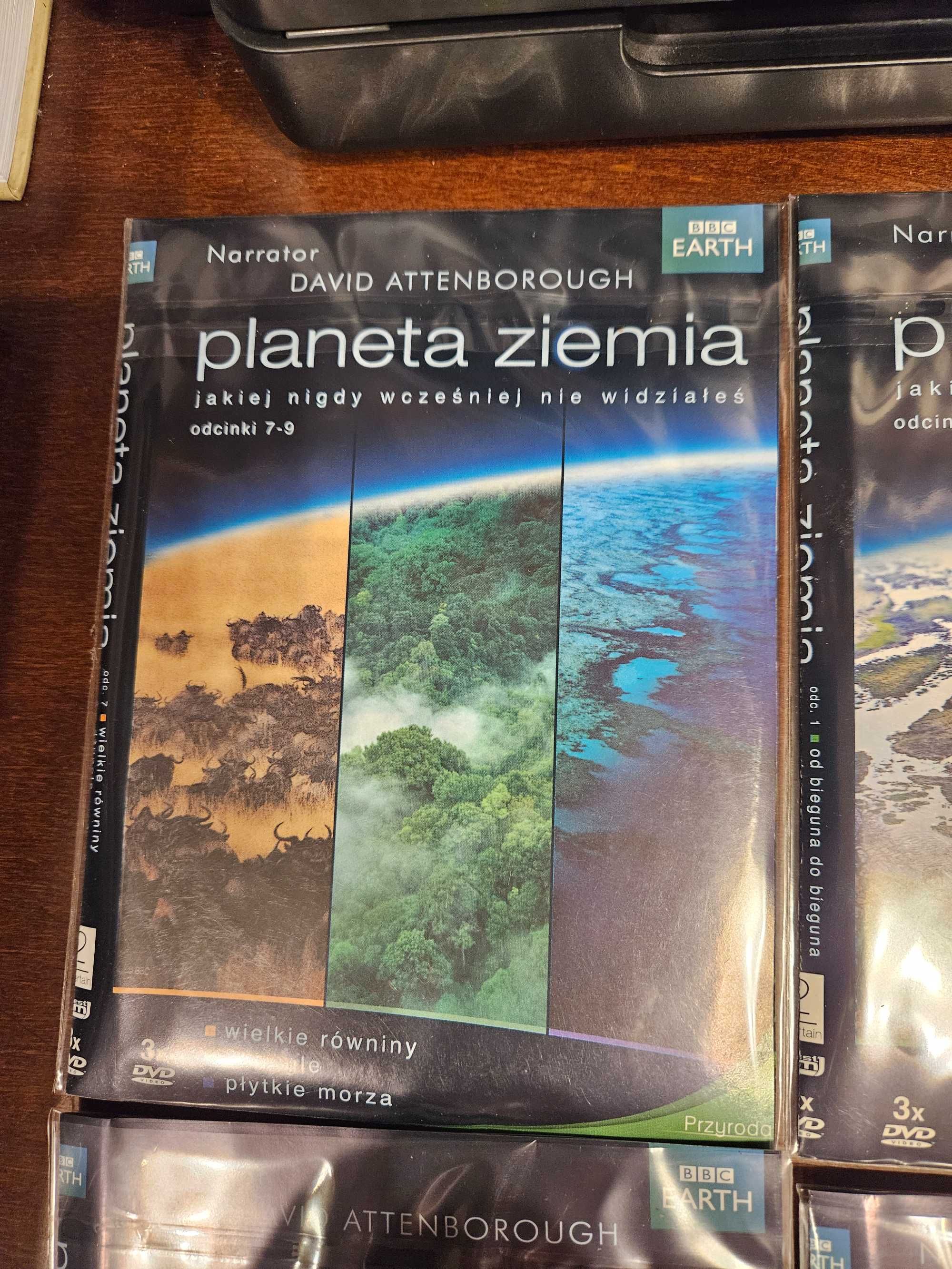 Filmy DVD Planeta Ziemia Zestaw 12 płyt