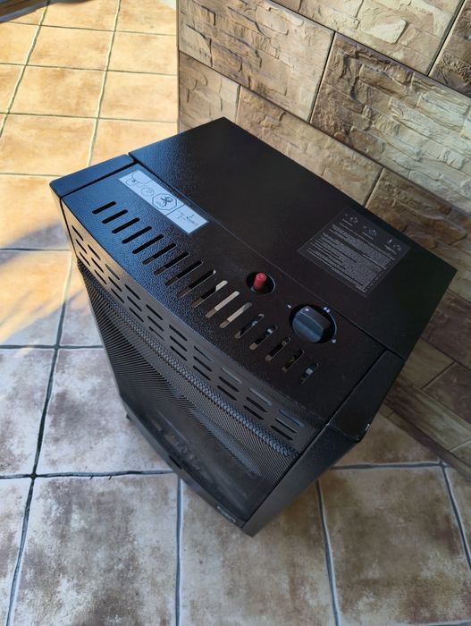 Piecyk gazowy na butlę.