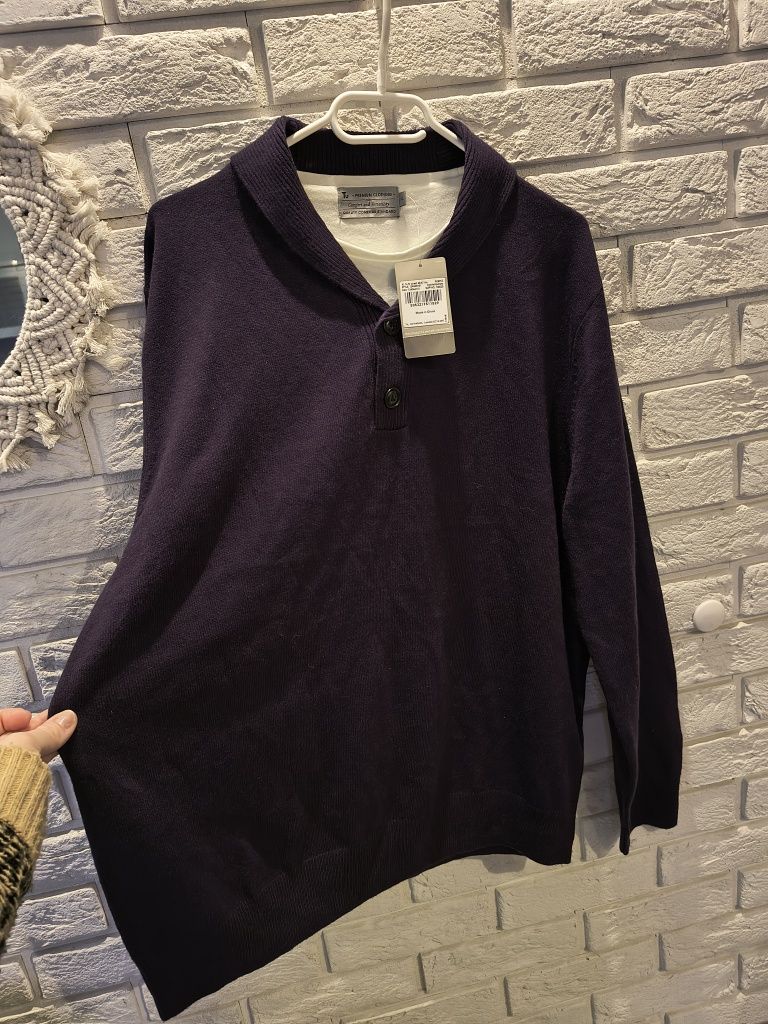 Nowy męski sweter XL
