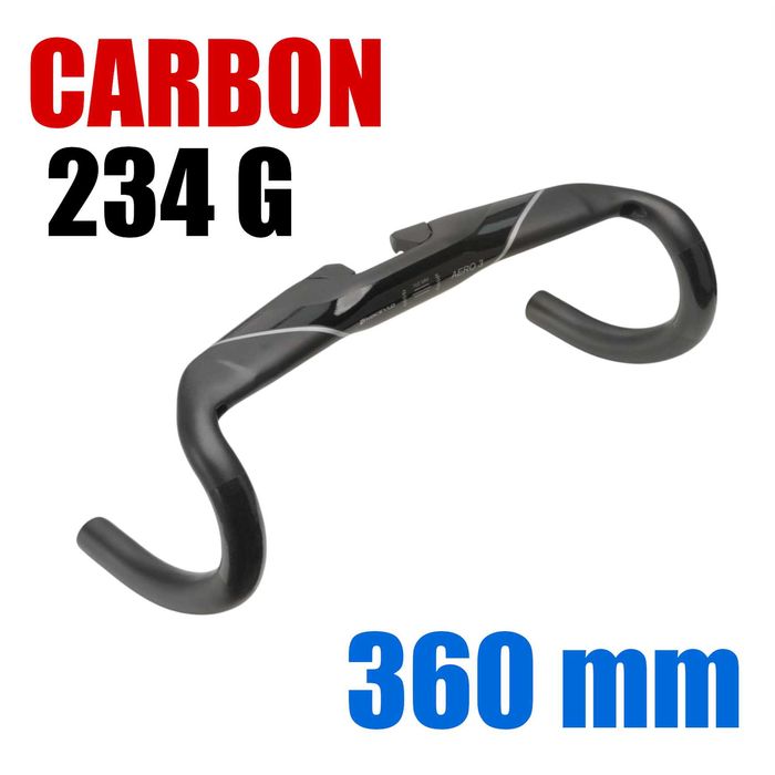 Carbon! KOCEVLO AERO 3 360 mm kierownica szosowa carbonowa 36 cm 360mm