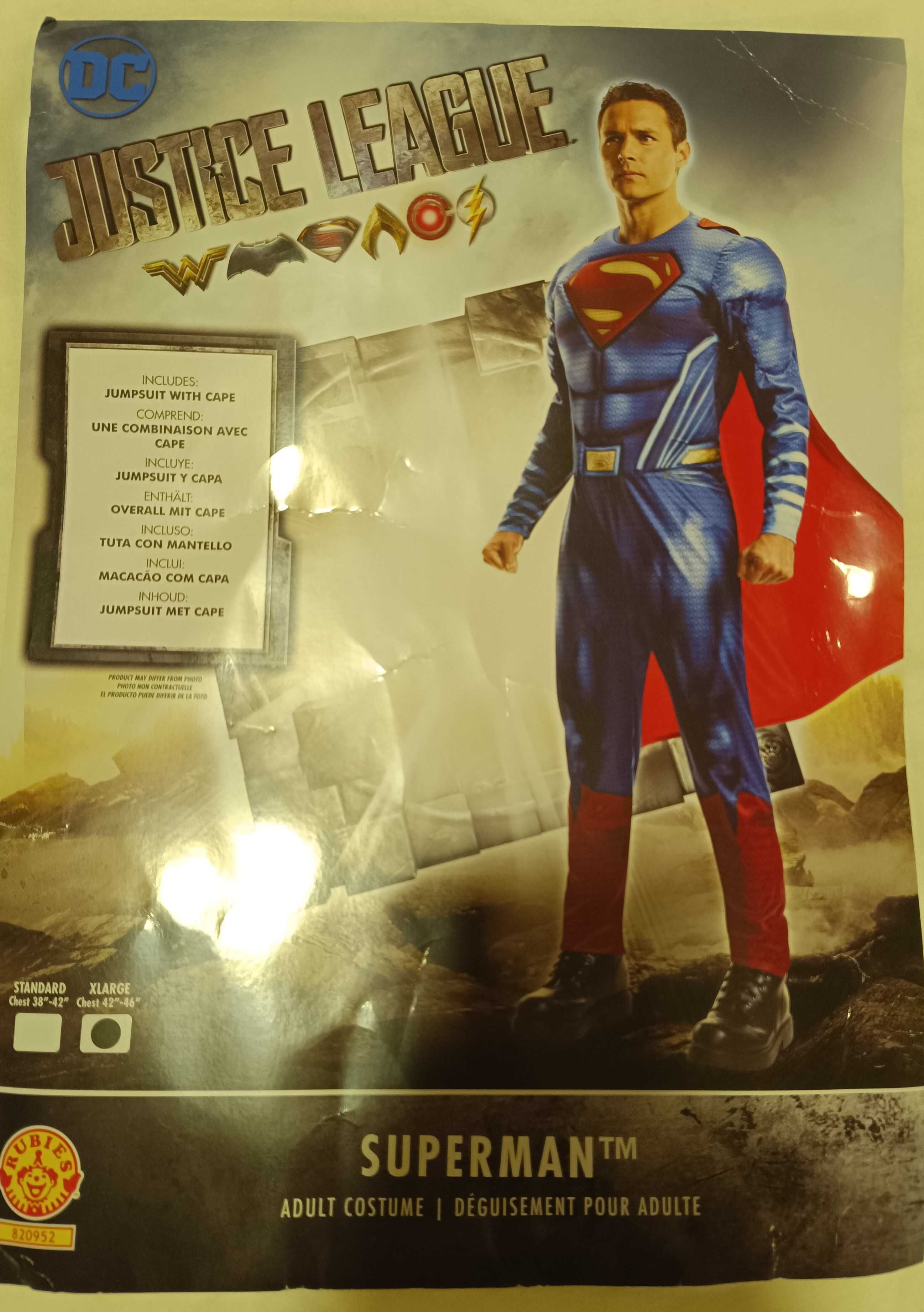 Kostium męski Rubies Superman rozmia XL