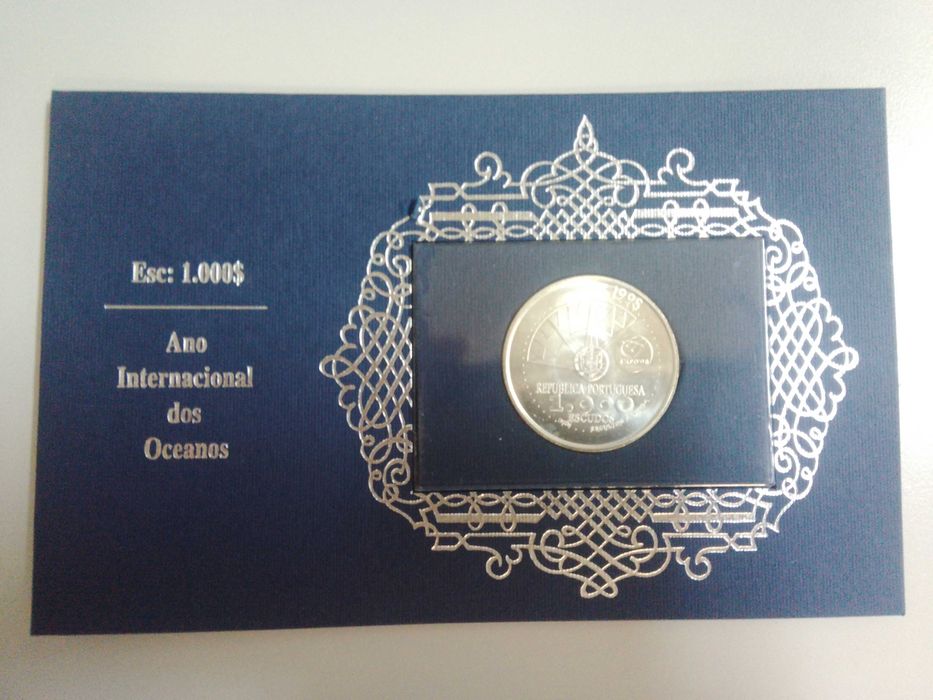 Moedas portuguesas em prata - em estado perfeito