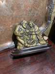 Escultura Presépio Bronze Jorge Coelho Assinada 12 cm