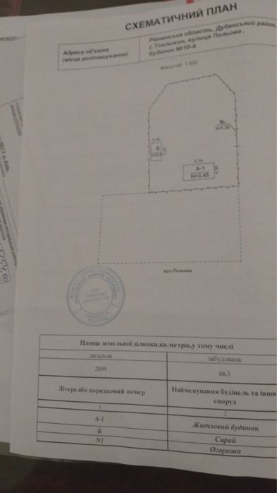 Продаж будинку / землі / Хрінники