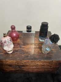 5x flakony po perfumach Chanel allure bugatti police Britney Spears