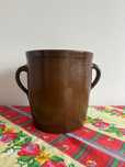 Stary garnek gliniany Bochnia 7 L